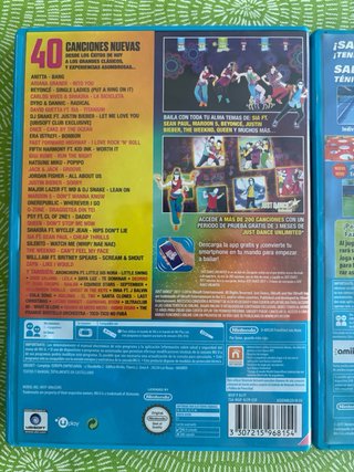 Wii U: Mario Tennis y Just Dance 2017