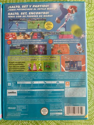 Wii U: Mario Tennis y Just Dance 2017