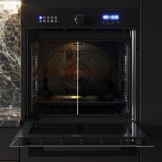 Horno Integrable Airfryer Hexa AF316000 Glass BlaK
