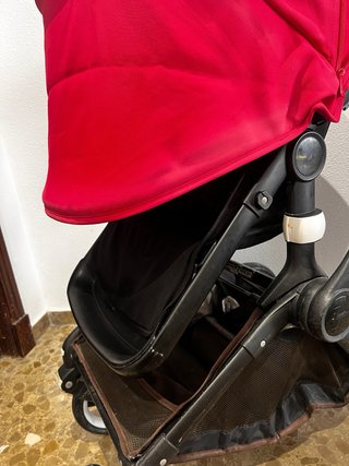 Bugaboo Fox Silla de Paseo Roja/negra