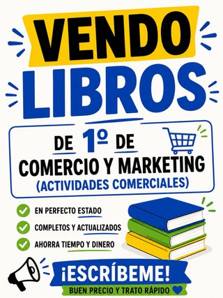 Tanda de Libros comercio y marketing