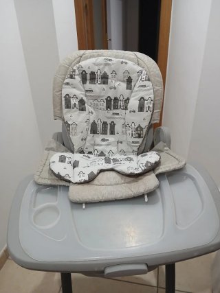 Trona Bebe Adaptable Gris
