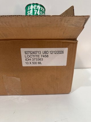 10 Botes Loctite SF 7458 Activador 500ml