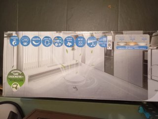 Ventilador de techo retráctil con luz