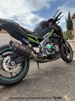 Protecciones carteres motor KAWASAKI Z900 2017 24