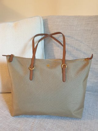 Shopper Ralph Lauren Beige/Marrone