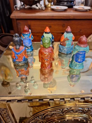 Figuras Budas Porcelana (Set 7)