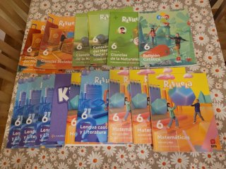 Libros sexto primaria revuela SM