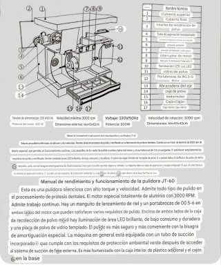 Torno Pulidor Dental Jintai