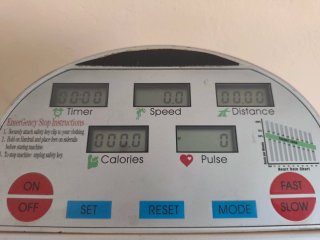Cinta de correr plegable
