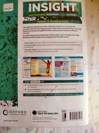 Insight: Upper Intermediate: Student Book with ...