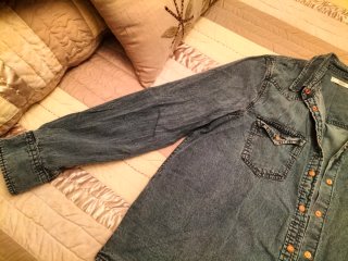Camisa vaquera Mango Talla L