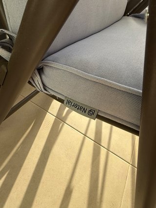 Mesa cristal y 4 sillas exterior