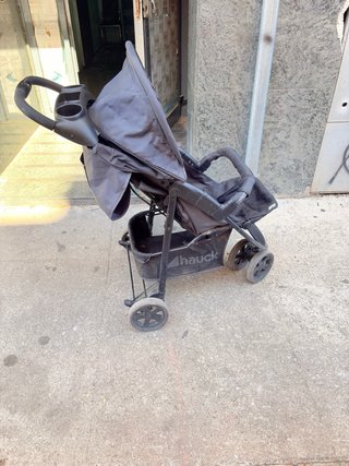 Cochecito de bebé negro