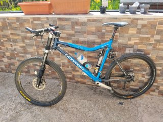 Bicicleta de Montaña Cannondale scalpe 2 doble