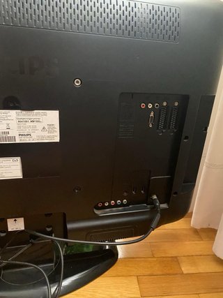 Televisor Philips Negro (No imagen, sí sonido)