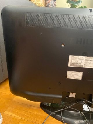 Televisor Philips Negro (No imagen, sí sonido)