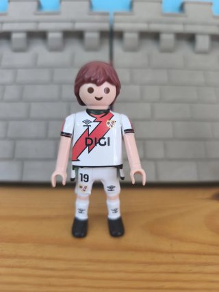 Playmobil- Futbolista Rayo Vallecano