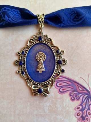 Medalla Baturra Azul y Plateada