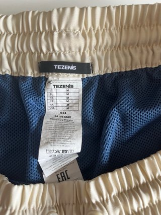 Tezenis Swim Shorts Navy Blue White Retro Beach
