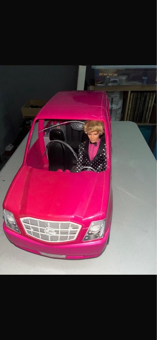 Casa rodante Barbie rosa