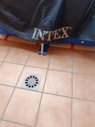 Funda para piscina Intex redonda diámetro 2'70m.
