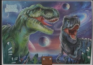 Caja fuerte infantil dinosaurios