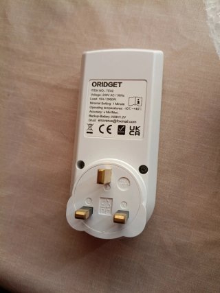 Temporizador Digital Programable ORIDGE