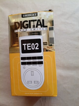 Temporizador Digital Programable ORIDGE