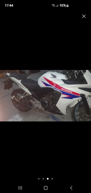 Honda CBR 500 R 2014-15 con 35000 mil reales