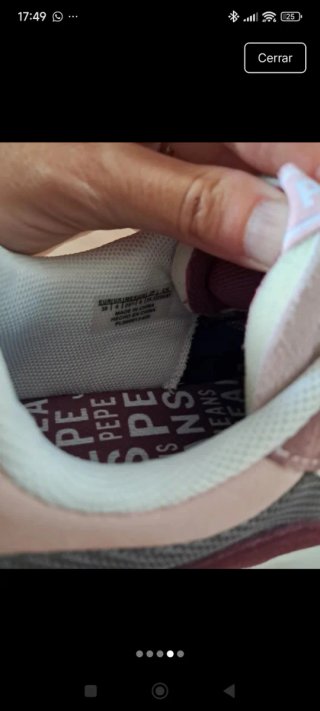 Zapatillas Pepe Jeans PLS60013 Violeta
