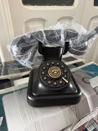 Teléfono Vintage Negro