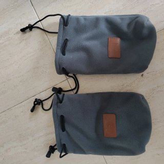 2 x Fundas para dron gris