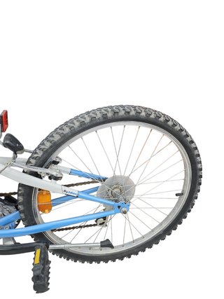 Bicicleta Cross Spider Blanca y Azul