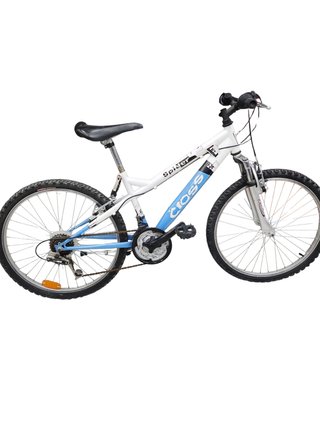 Bicicleta Cross Spider Blanca y Azul