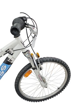 Bicicleta Cross Spider Blanca y Azul