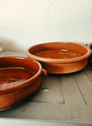 Cazuelas de barro
