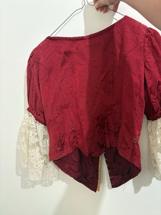 Traje de Fallera granate usado 2 veces sin manchas