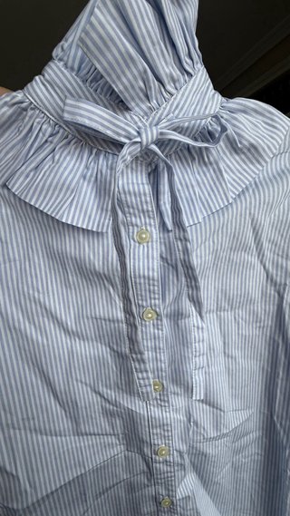 Blusa Taibs rayas azul y blanco