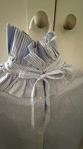 Blusa Taibs rayas azul y blanco