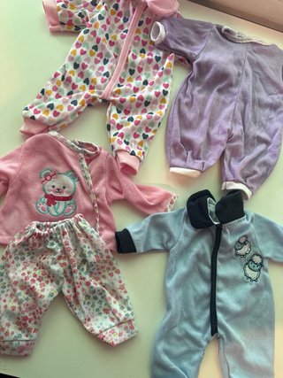 Ropa para muñecos varios modelos