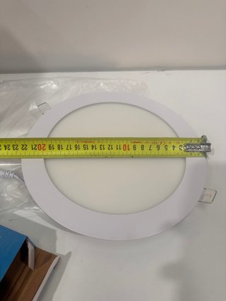 19 Paneles LED Empotrables Redondos 20W