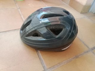 "Casco Bicicleta b'Twin Negro Adulto.