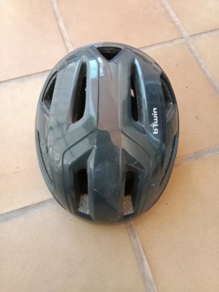 "Casco Bicicleta b'Twin Negro Adulto.