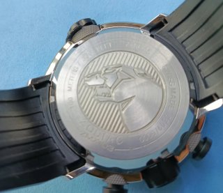 Reloj Zodiac ZMX 3 Cronógrafo Acero Negro