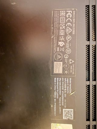 Lenovo Legion 5 15IAH7H. Intel i7-12700H, RTX 3060