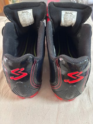 Zapatillas Ciclismo Spiuk Talla 42 Negro/Rojo