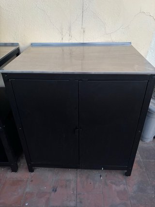 2 módulos IKEA GRILLSKÄR estantería acero inox