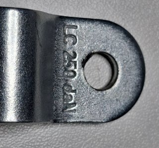 Lote de 13 Anillos de sujeción de acero galvanizad