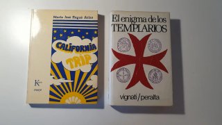 Lote dos libros.